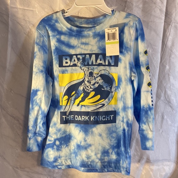 DC Comics Toddler Boys Batman 🦇The Dark Knight Tie-Dye T-Shirt NWT - Picture 4 of 8